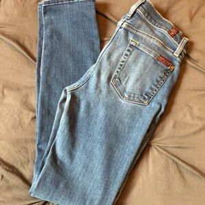 7 for All Mankind “The Slim Cigarette” Jeans